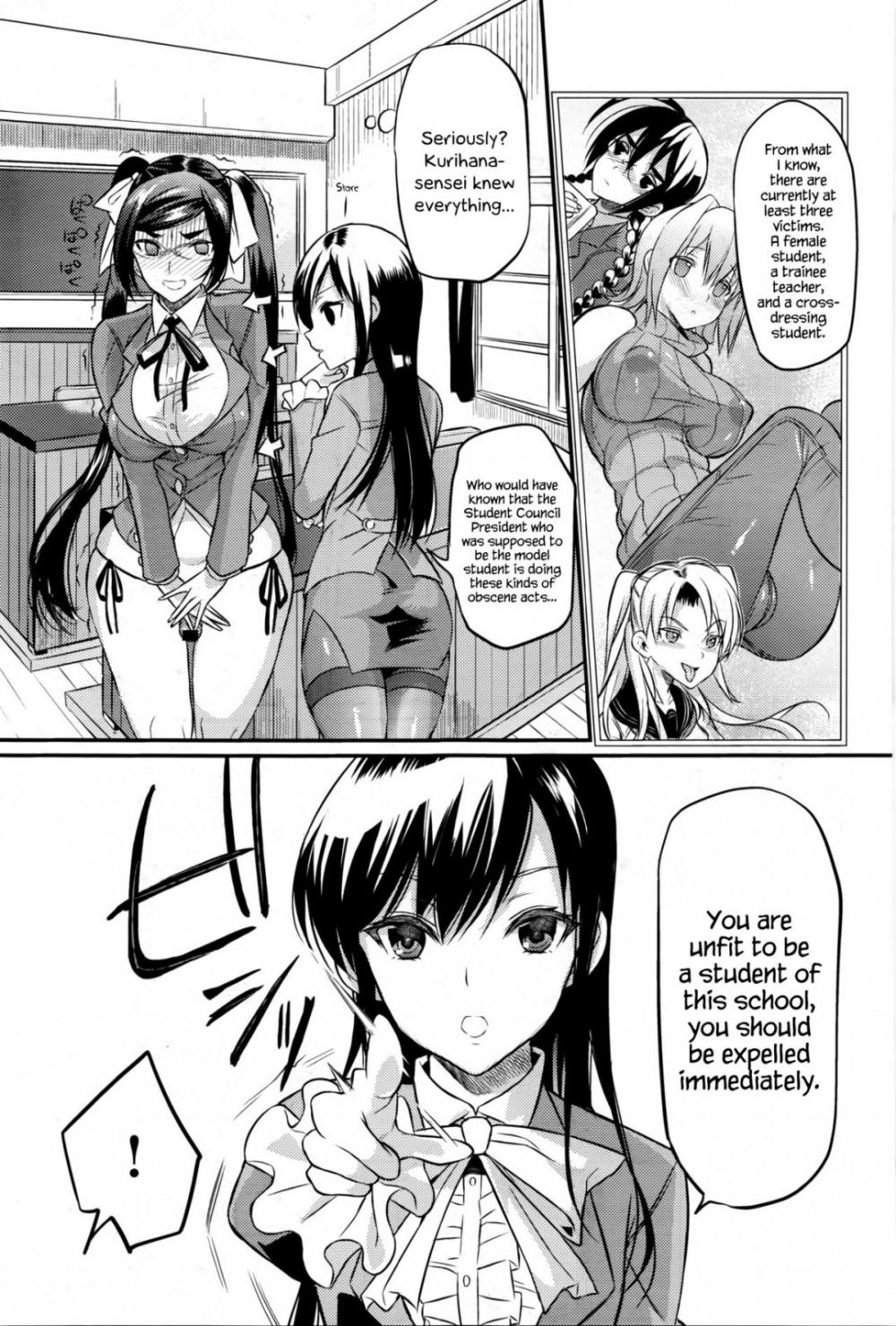 Hentai Manga Comic-Seitokaichou no Himitsu 5-Read-7